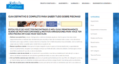 Desktop Screenshot of guiadepiscinas.net